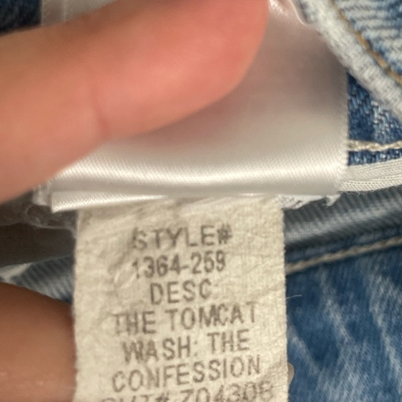 MOTHER Superior | The Tomcat The Confession Size 25 Distressed Button Fly - Picture 6 of 13